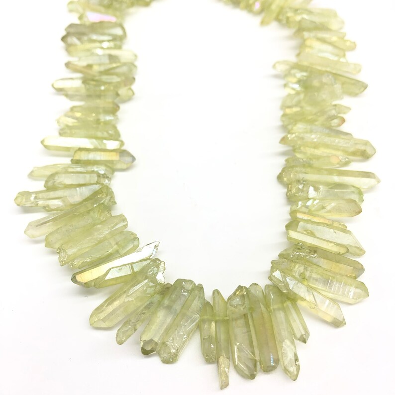 Aura Crystals Point Beads Graduated Points Beads Crystal Etsy