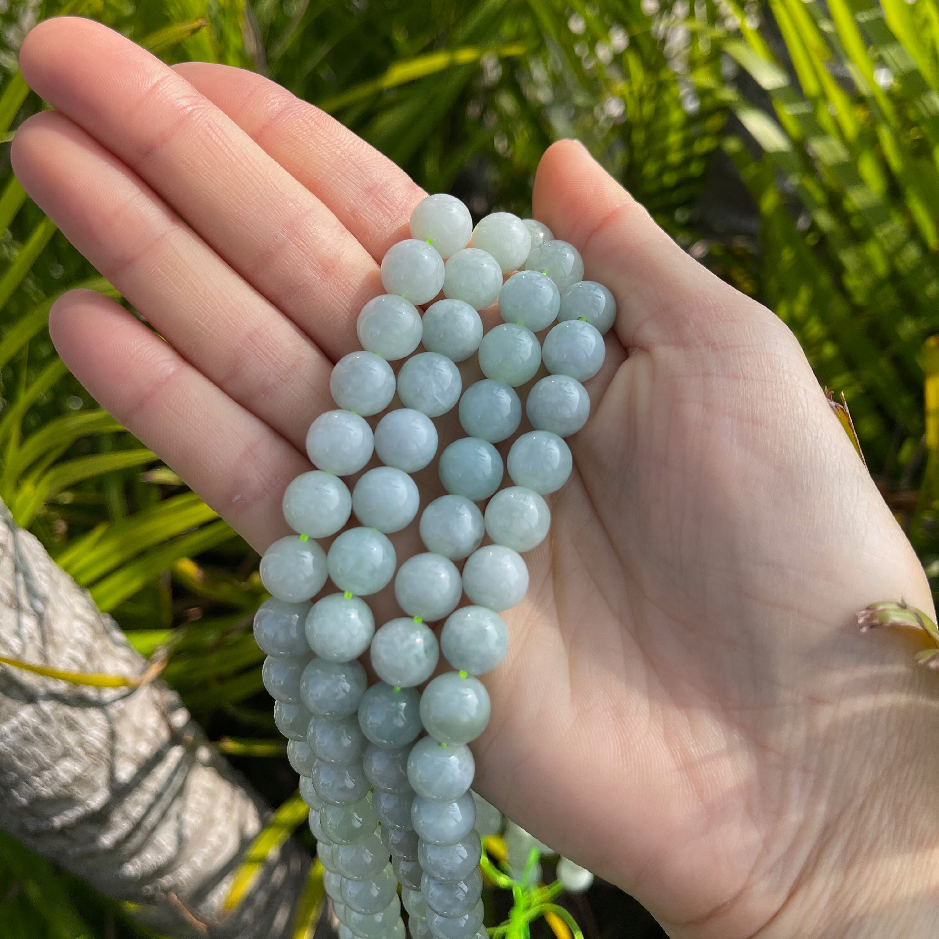 Perles En Jade Vert Naturel - Forme Larme, 9 Brins, 149 Carats - Tailles 4-6 Mm X 7-12 Mm - Neuf Sans Emballage