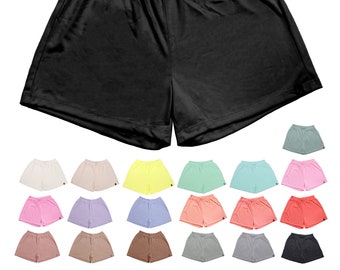 Tencel Homewear Comfortwear Easywear Bottom Shorts for Petite Women, 19-Colors, Zipkok®
