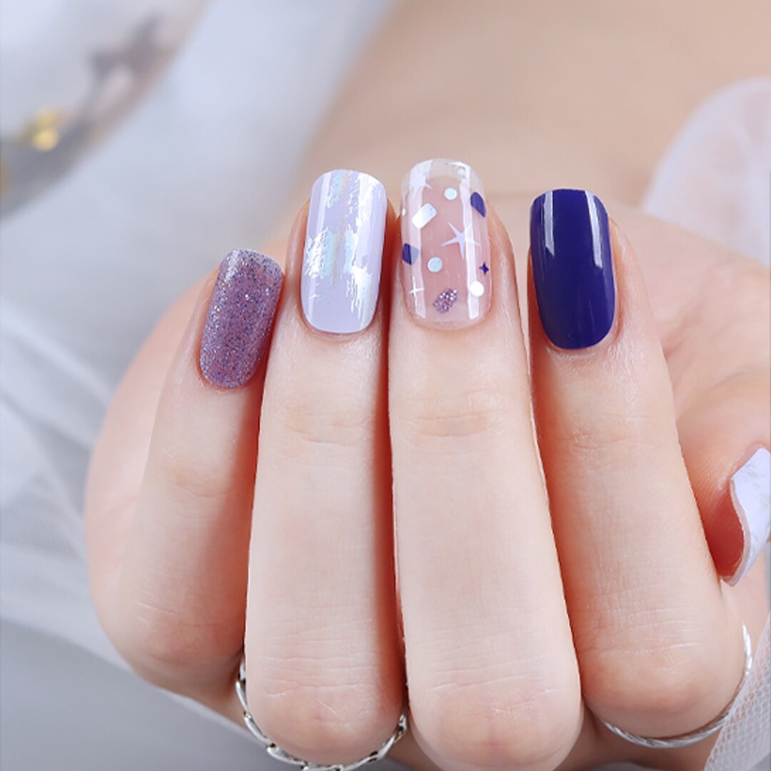 Crazy Moment 45829 - Zipkok® Gel Nail Strips 20 Nail Art Stickers