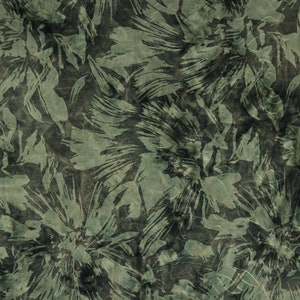 55&quot; 2-COLOR Flower Shadow Tie-Dyed KNIT Jacquard Fabric by the Yard/YU-7299
