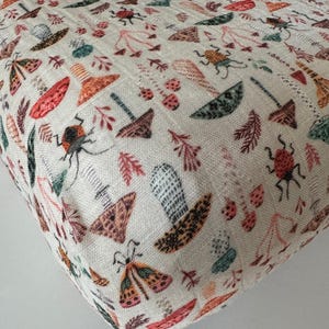 Mushroom Organic Muslin Crib Sheet: Gender Neutral Baby Bedding