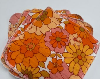Babytvättlappar, Muslin, Återanvändbara våtservetter, Nyföddpresent, Babyprodukter, Set om 4
