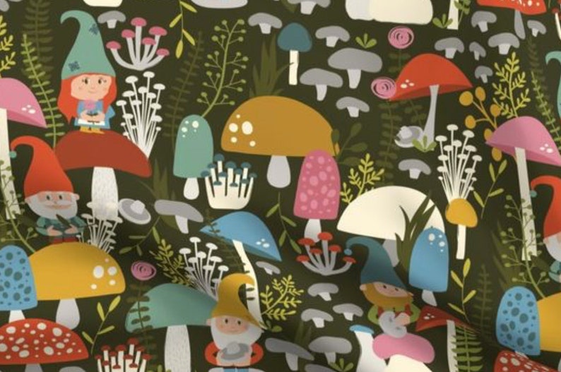 Gnome Crib Sheets Muslin Swaddles Changing Pad Covers Etsy