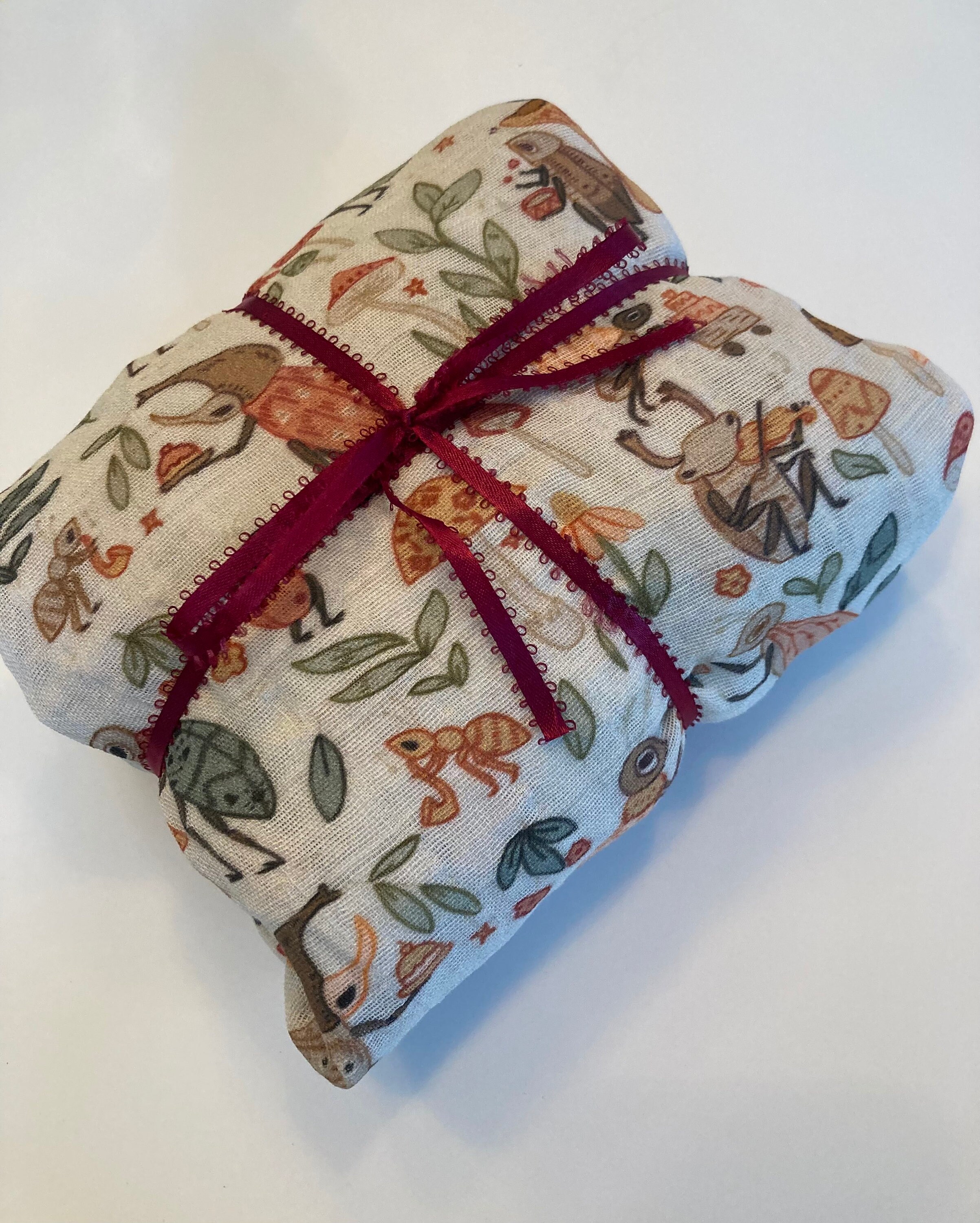 Organic Fitted Crib Sheet Insect Party Etsy