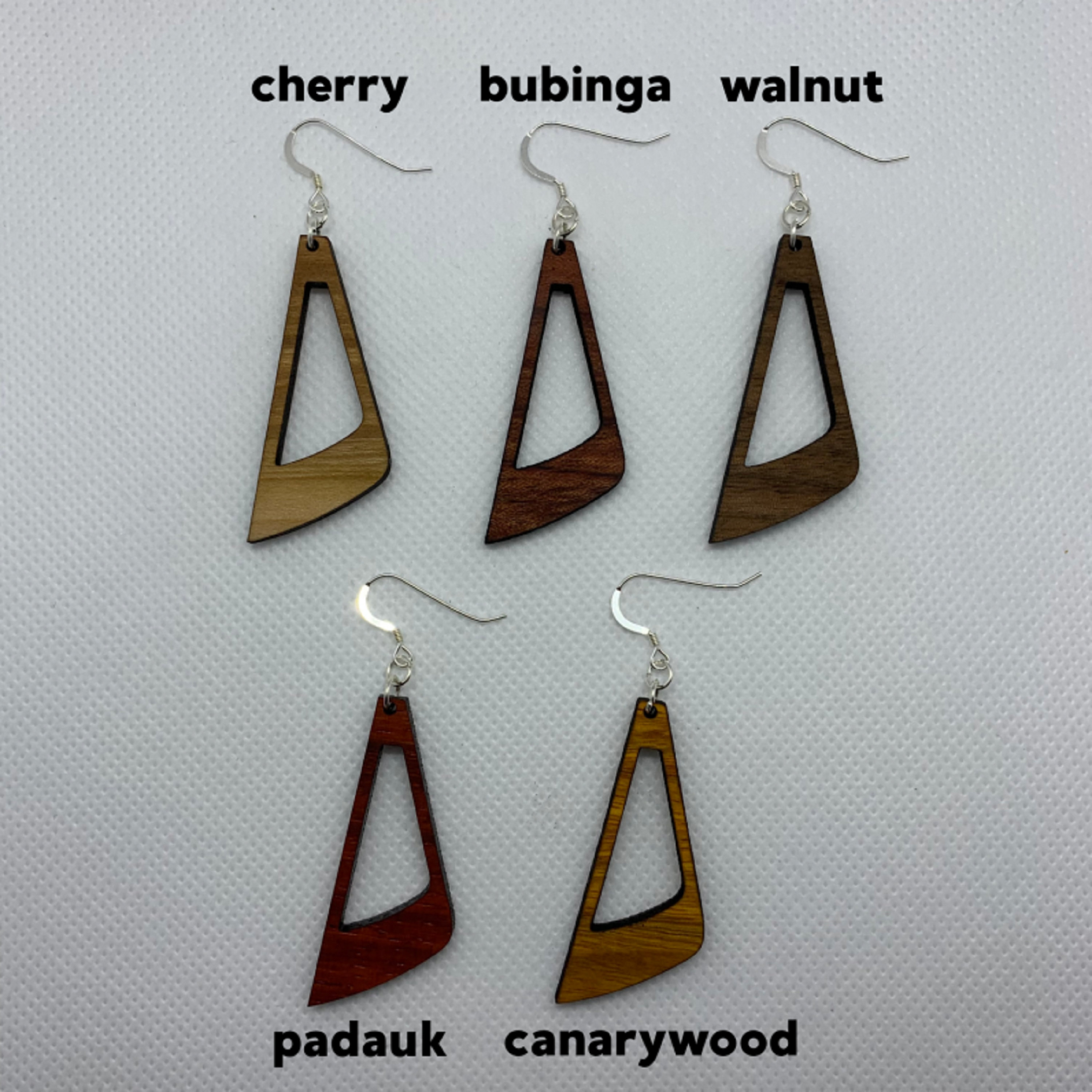 Natural Wood Earrings Wooden Earrings Handmade Earrings Etsy