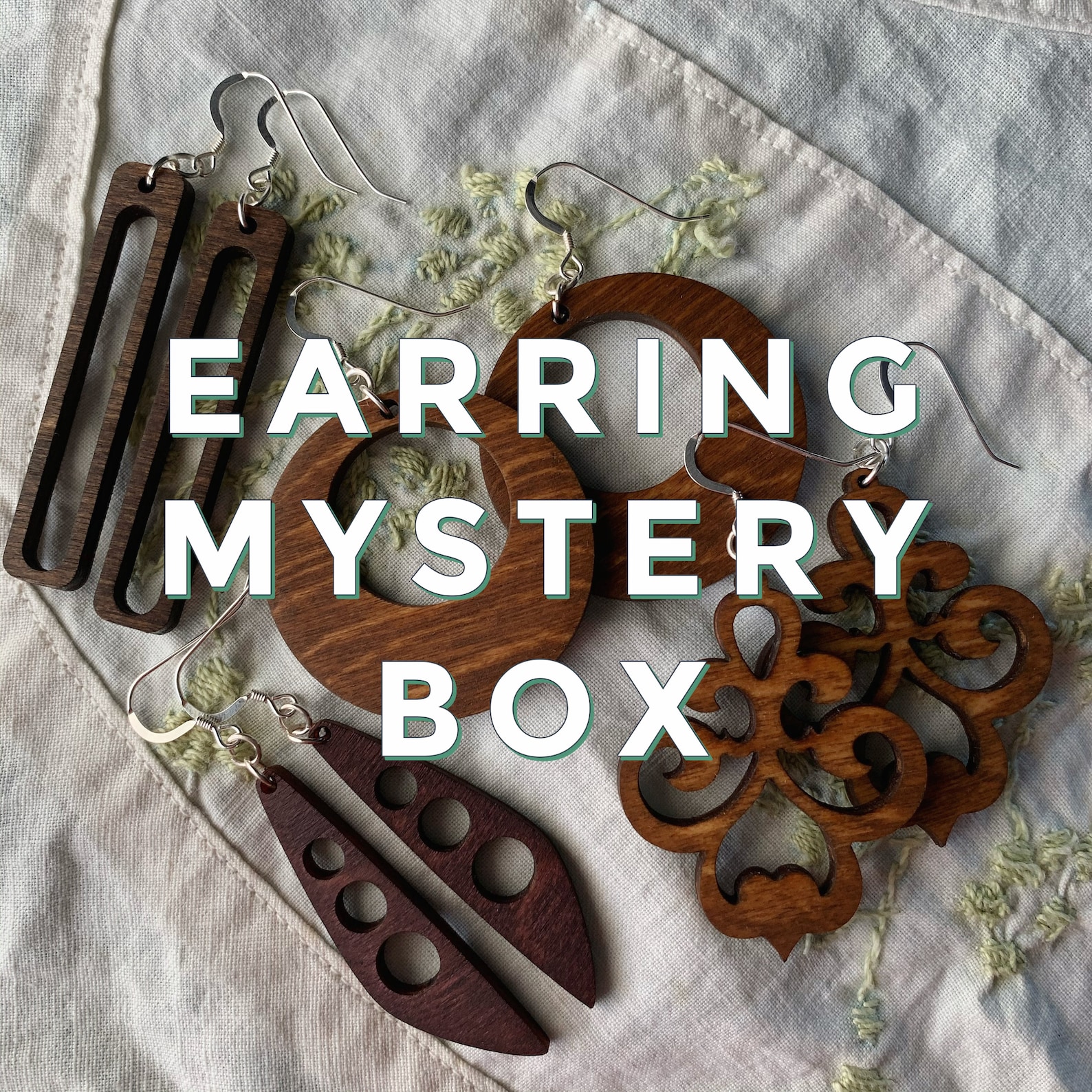 Earring Mystery Box Jewelry Mystery Box Laser Cut Earrings Etsy