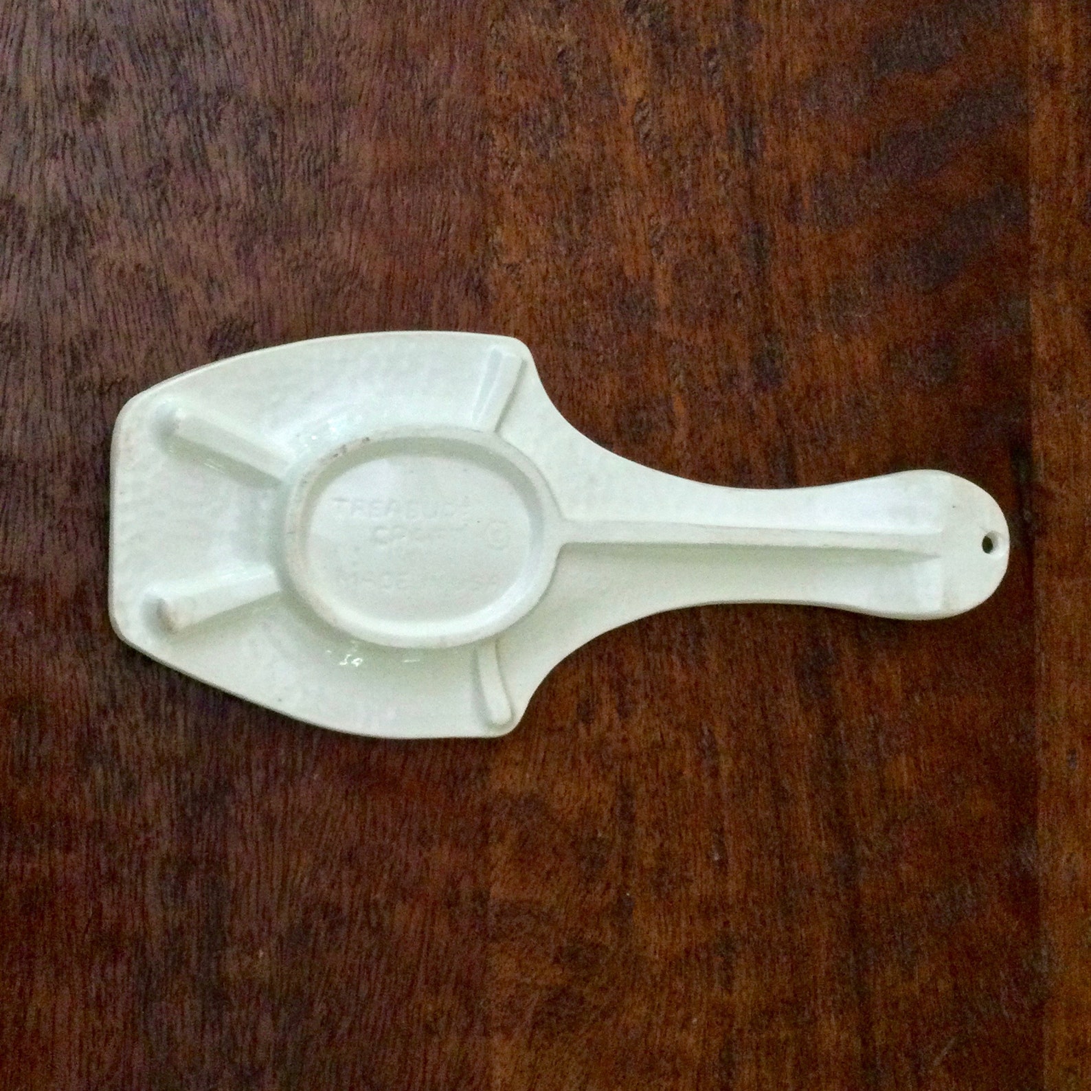 Treasure Craft Hawaii Spoon Rest / Vintage Hawaiian Souvenir / Etsy