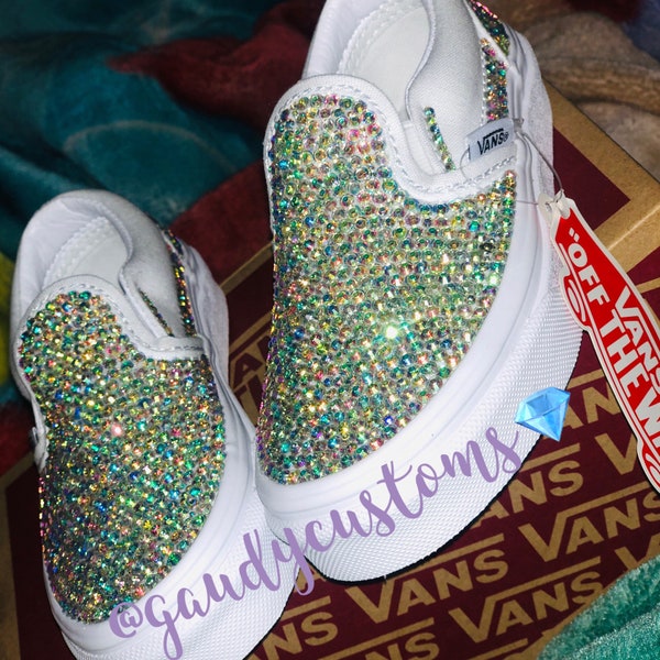 Toddlers Kids Full Bling Vans