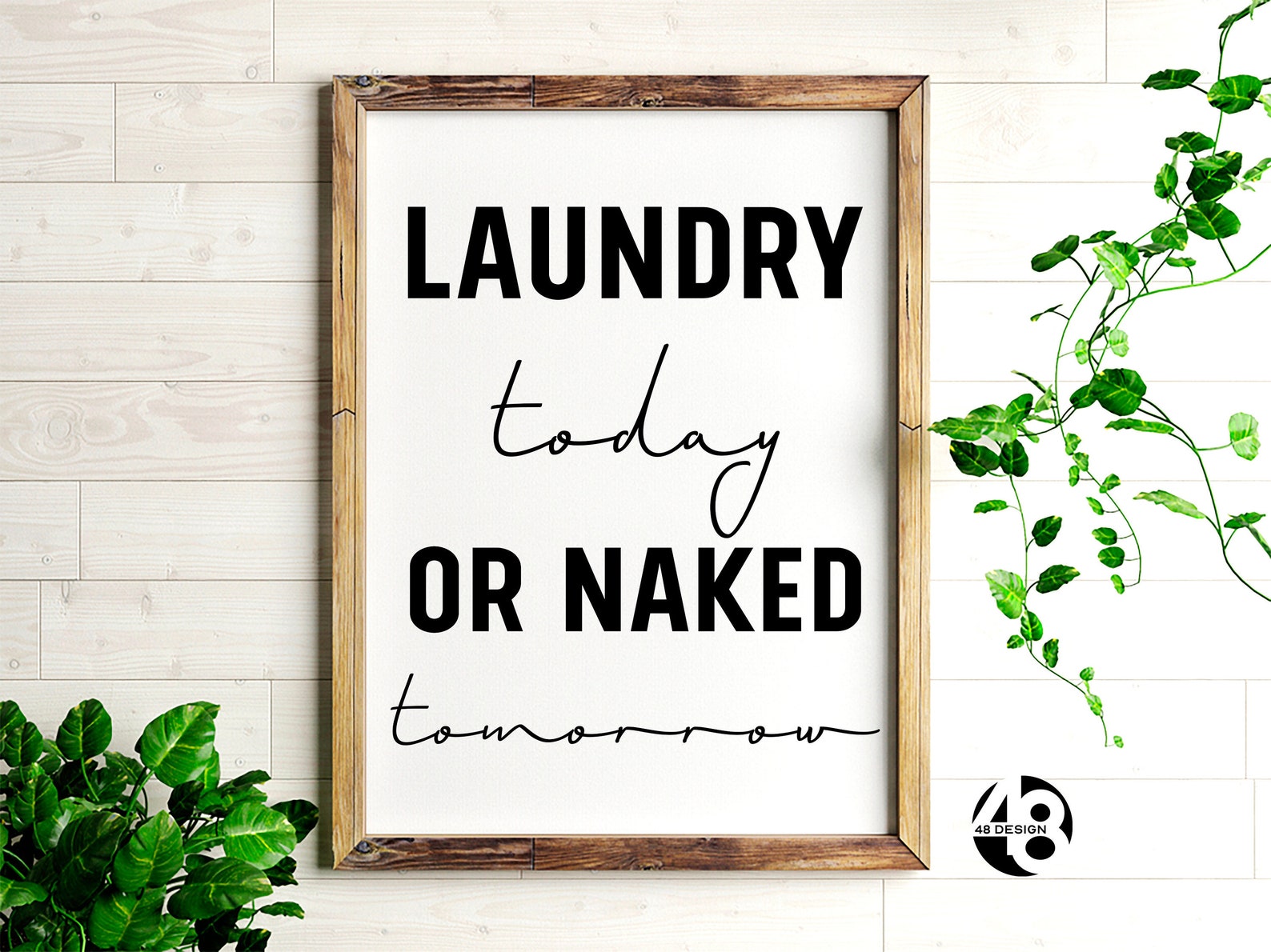 Laundry Room Wall Art Laundry Room Wall Decor Funny Laundry Etsy UK