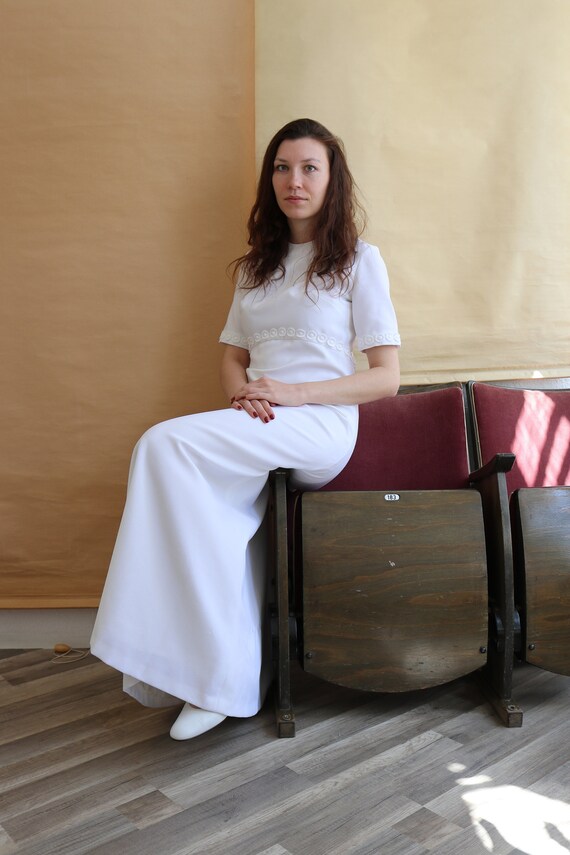 Wedding dress wedding dress vintage 60s 70s BOHO h