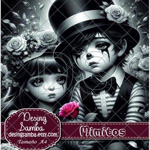 Mimitos Book 18 JPG Digital para Junk Journal, álbum de recortes, manualidades, scrapbooking, tarjetería, A4, Vol. 01