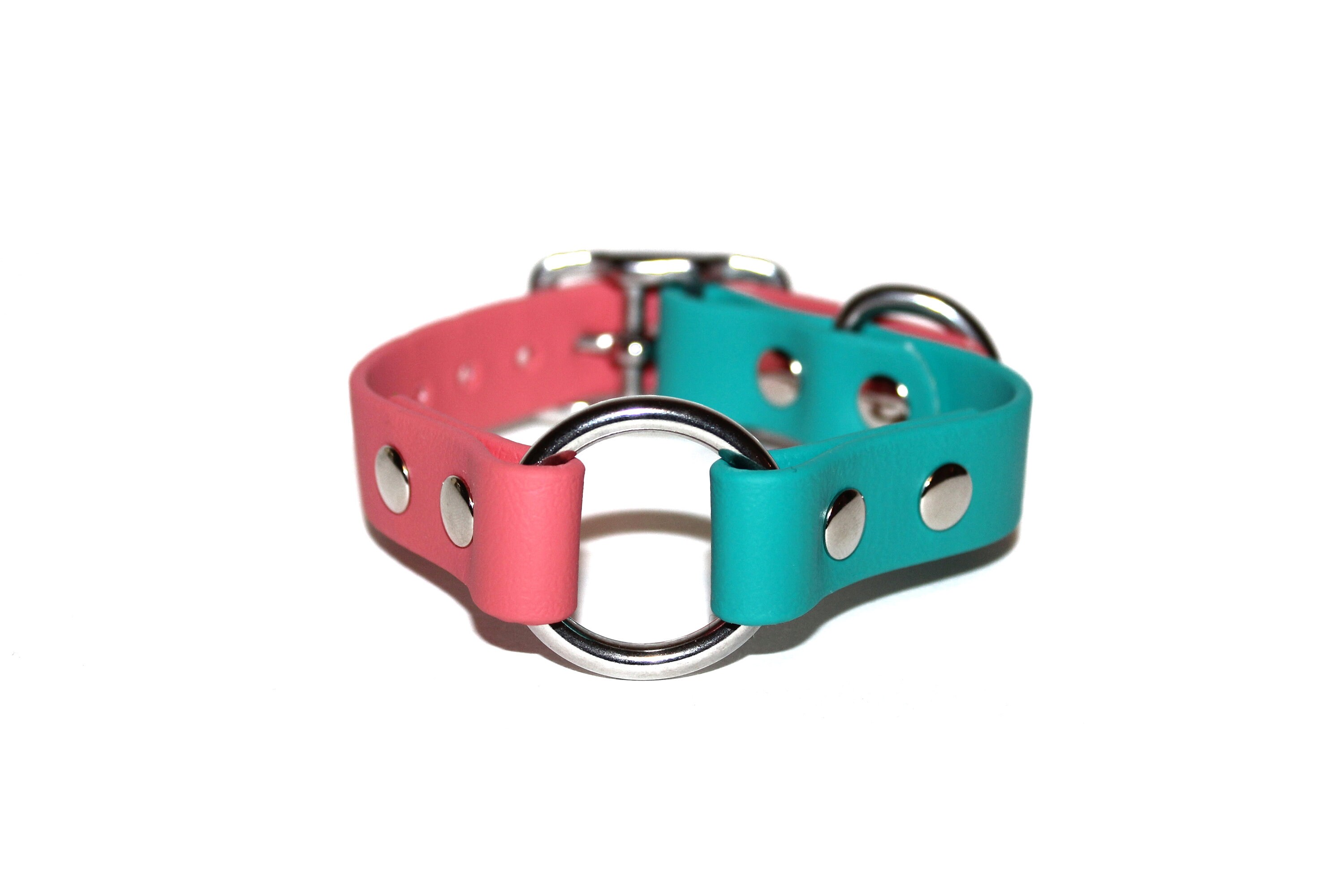 Safety Dog Collar Oring Dog Collar Two Tone Dog Collar Etsy Canada