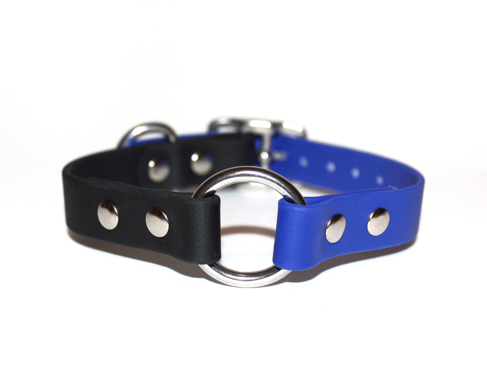 Safety Dog Collar Oring Dog Collar Two Tone Dog Collar Etsy Canada