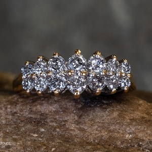 14k Yellow Gold Diamond Ring