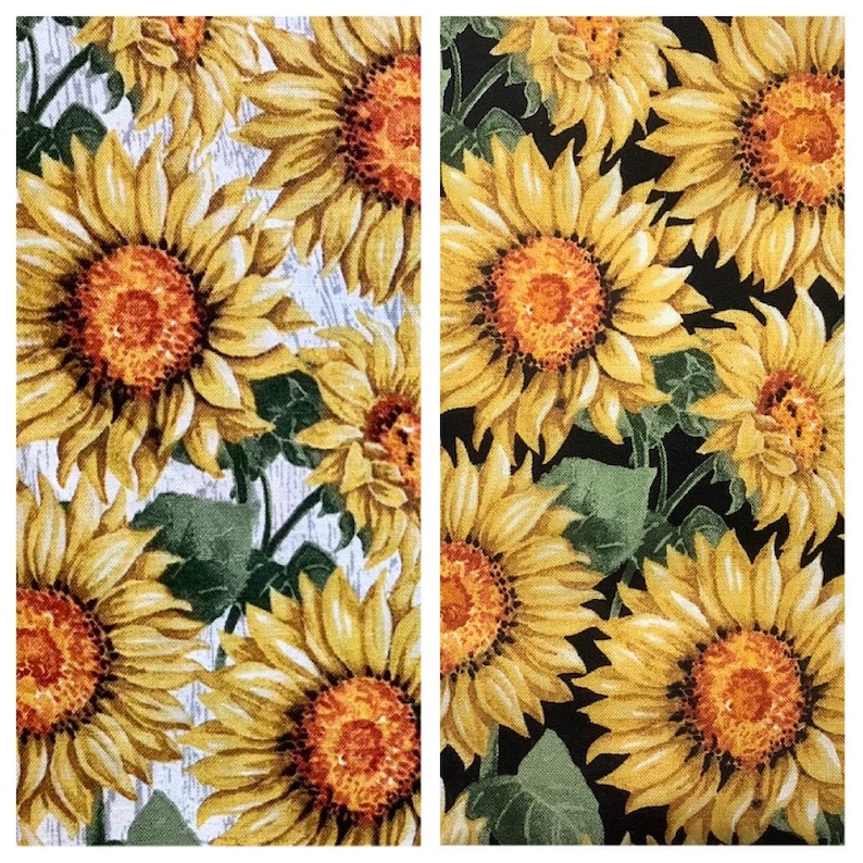 Sunflower Seat Belt Cover, Black Yellow Floral Stalk, Purse Shoulder Strap Pad, Car Seatbelt Neck Cushion, Padded Cotton, Soft Comfortable Copy