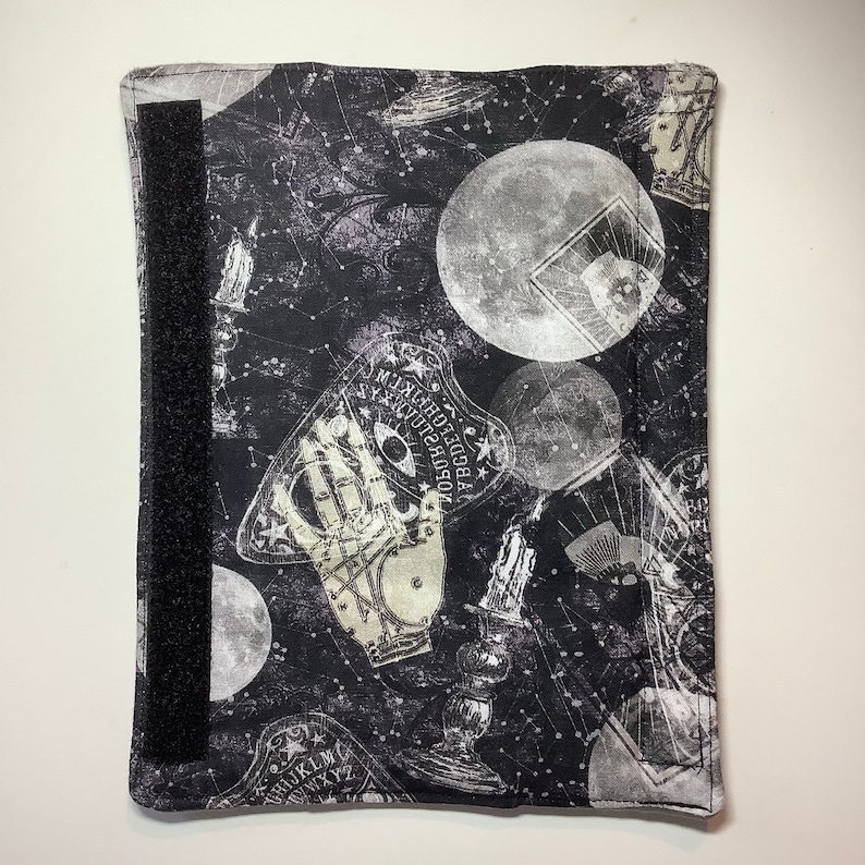 Tarot Card Car Seatbelt Cover, Rainbow Black Cat Moon Deck, Occult Witchy New Age, Soft Padded, Shoulder Belt Cushion, Neck Strap Pad, Snap
