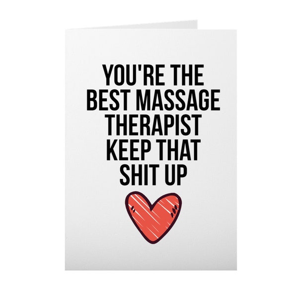 Massage Therapist Card, Massage Therapist Gift, Gift For Therapist, Massage Therapist, Therapy Graduation, Massage Therapy, Massage Card