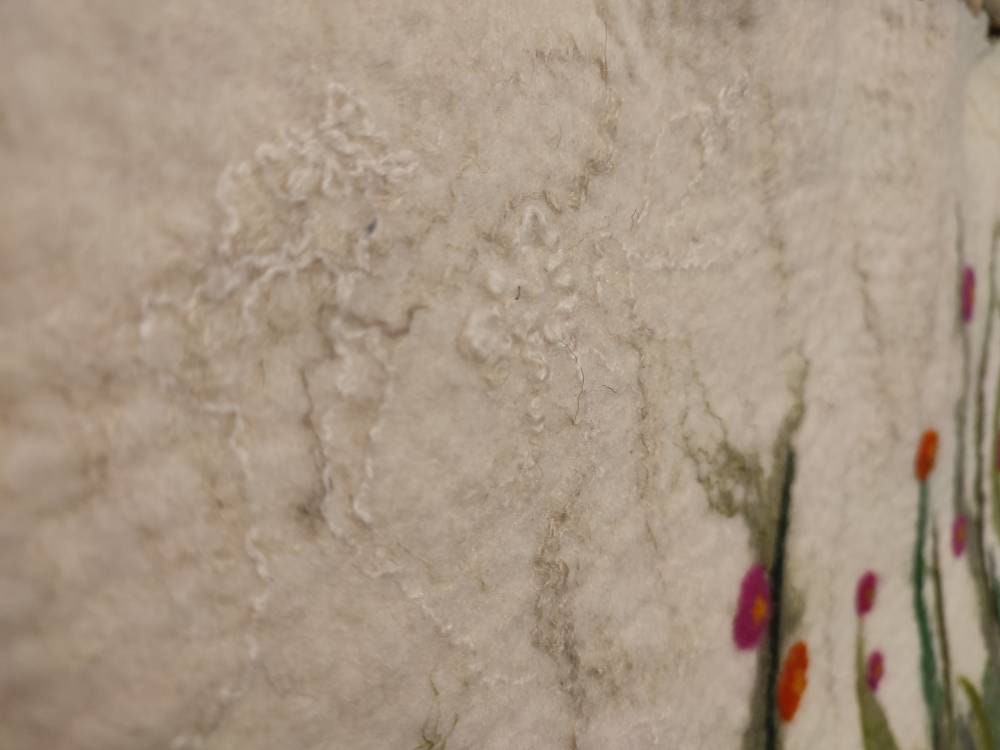 Wool Painting Felted Wall Art Felted Wall Decor Textile Etsy