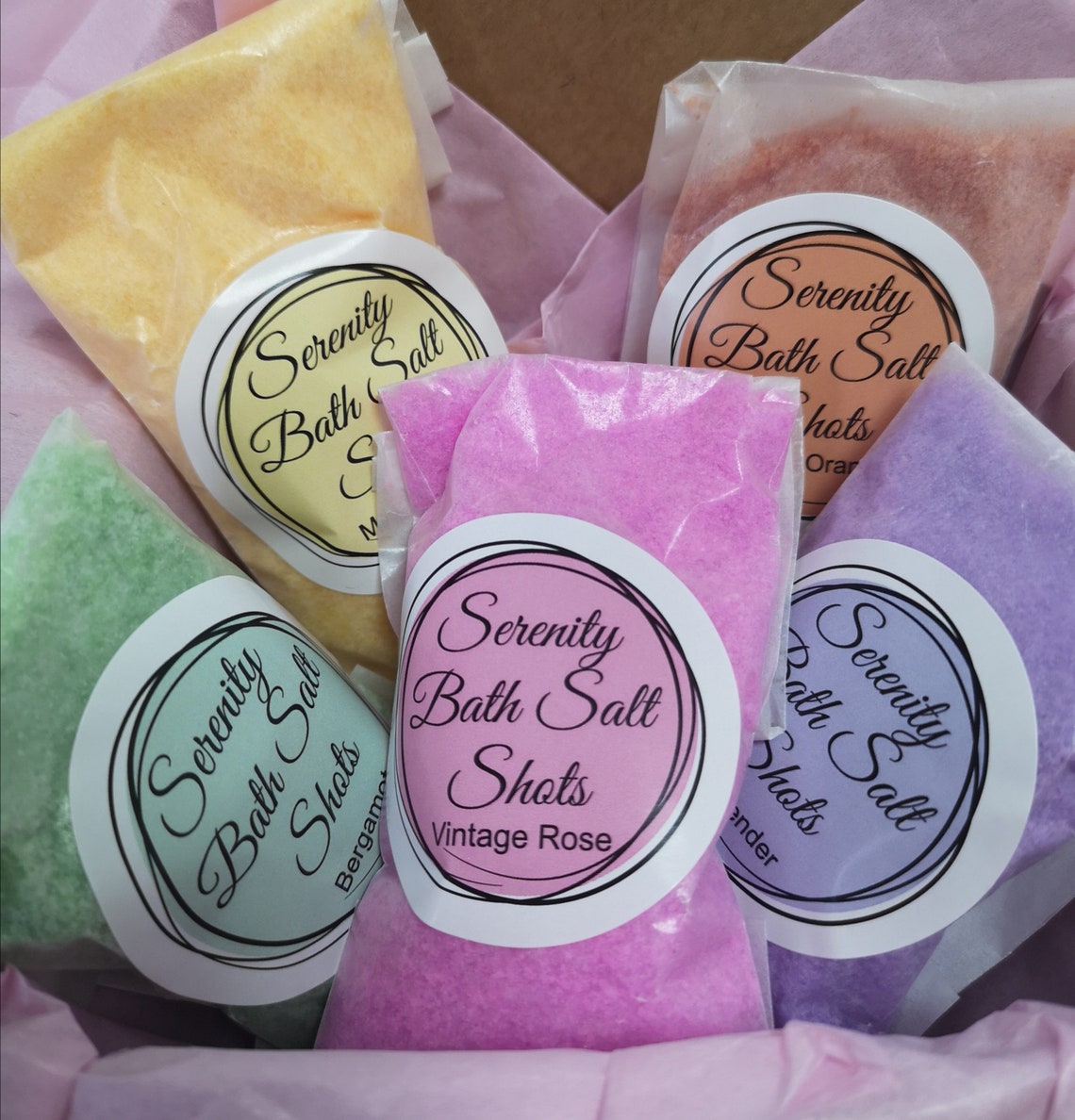 Rose bath salts Epsom bath salts essential oil bath salt Etsy