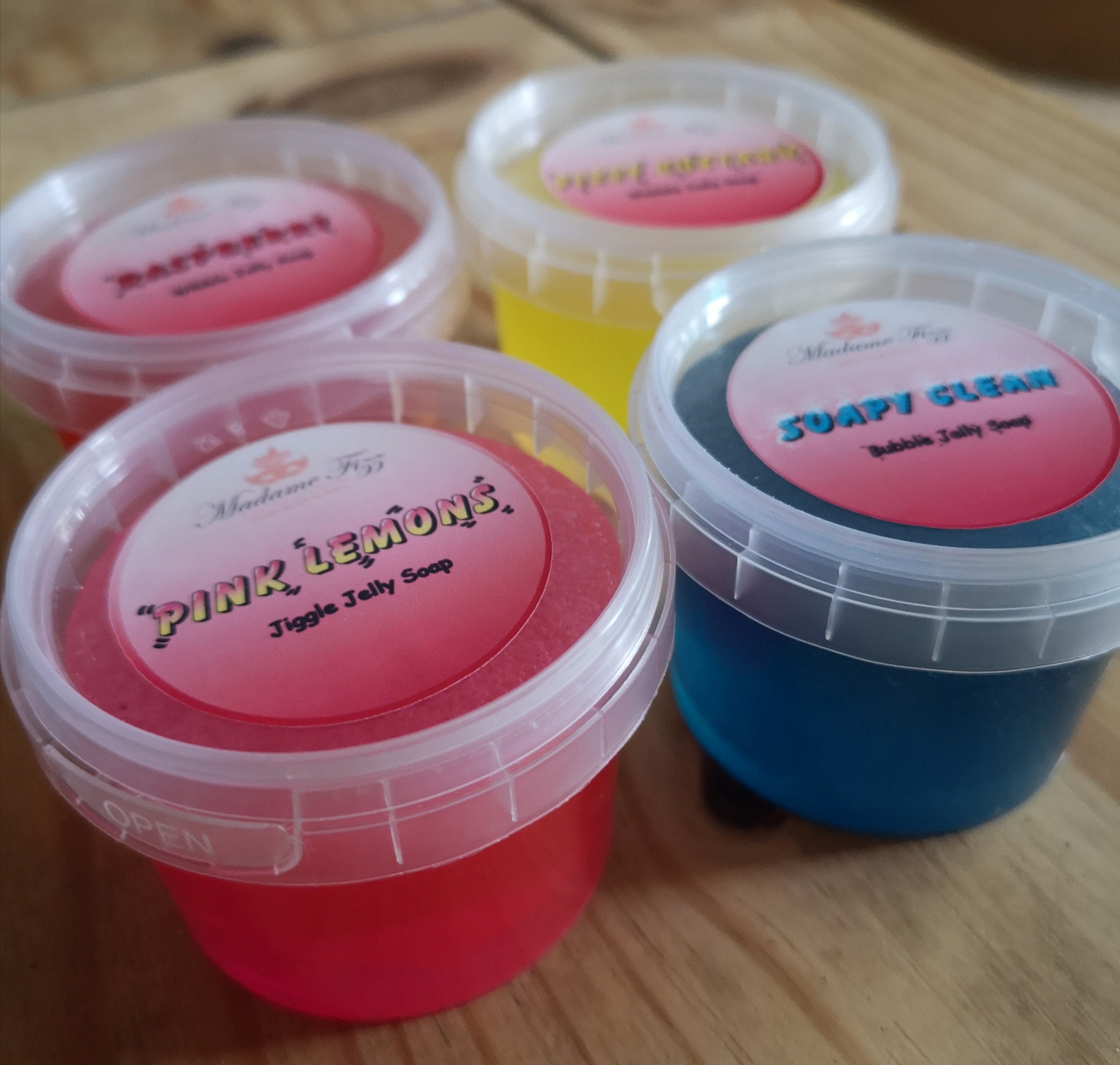 Jelly soap shower jelly bath jelly kids soap fun soap Etsy