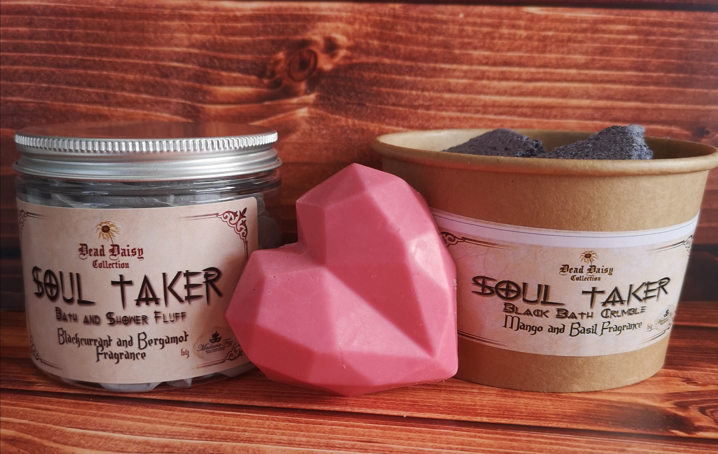 Gothic bath set Black bathbomb Goth bath Whipped soap | Etsy