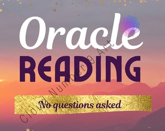 Blind Oracle Reading without Questions |  Tarot Reading | Psychic Reading | Same Day Reading | Spiritual Advice | General Reading
