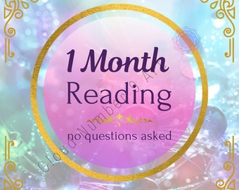 1 Month Ahead | Blind Reading without Questions | Same Day Reading | Within 24 Hours From Purchase | Spiritual Advice | General Reading