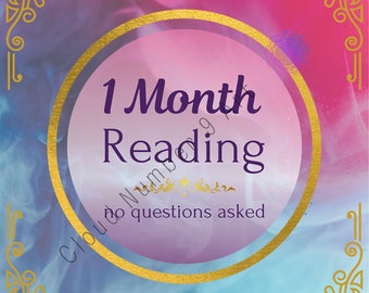 1 Month Ahead | Blind Reading without Questions | Same Day Reading | Within 24 Hours From Purchase | Spiritual Advice | General Reading