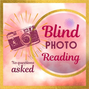 Lecture de photos à l'aveugle et sans questions | Lecture de tarot | Lecture psychique | Lecture le jour même | Conseils spirituels