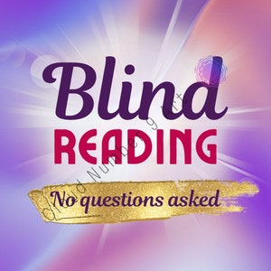Lecture à l'aveugle sans questions | Lecture de tarot | Lecture le jour même | Dans les 24 heures suivant l'achat | Conseils spirituels | Lecture générale