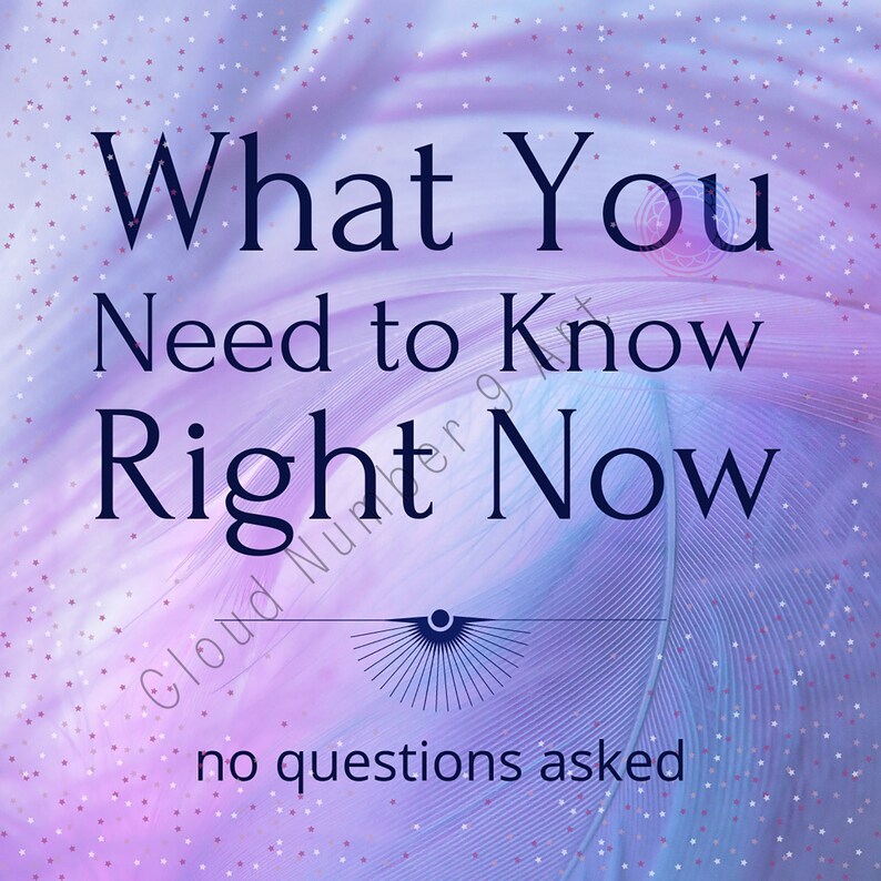 Blind Reading without Questions | What You Need to Know Right Now | 24 Hours From Purchase | Same Day Reading | Psychic Reading |Divination. 