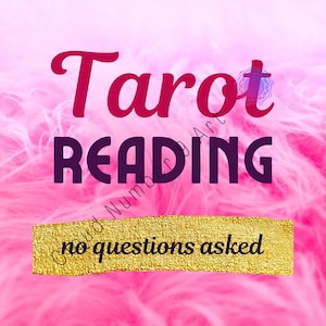 Lecture de tarot à l'aveugle sans questions | Lecture de tarot | Lecture psychique | Lecture le jour même | Conseils spirituels | Lecture générale