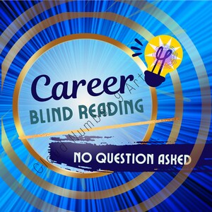 Lecture de carrière pour les aveugles sans questions | Lecture de tarot | Lecture psychique | Lecture le jour même | Conseils spirituels | Lecture générale