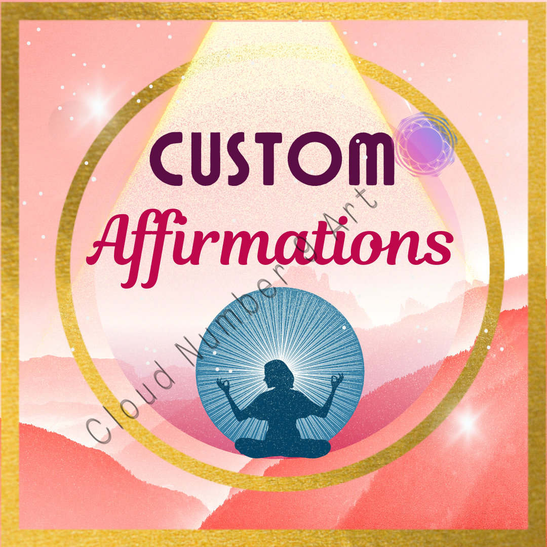 Custom Affirmations | 48H From Purchase | Spiritual Advice