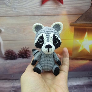 Raccoon Amigurumi Crochet Pattern