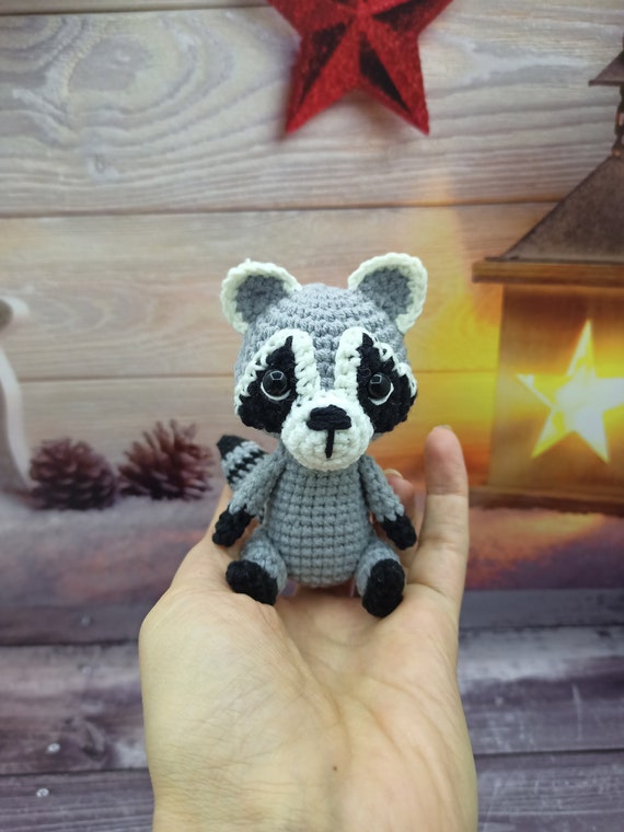Raccoon Amigurumi Crochet Pattern - Etsy
