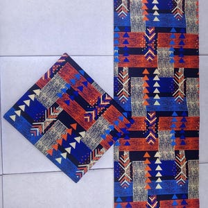 African Wax fabrics 100% cotton &quot;kita kente&quot;  | Original wax fabric| Fabric for DIY| Kitenge