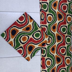 African Wax fabrics 100% cotton &quot;kita kente&quot;  | Original wax fabric| Fabric for DIY| Kitenge