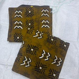 African Wax fabrics 100% cotton &quot;kita kente&quot;  | Original wax fabric| Fabric for DIY| Kitenge
