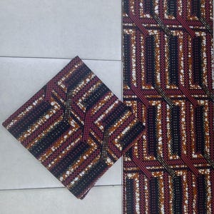 African Wax fabrics 100% cotton &quot;kita kente&quot;  | Original wax fabric| Fabric for DIY| Kitenge