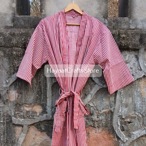 100% Cotton kimono Robes, Pure cotton Kimono, Cotton Kimono, Festival Clothing, Kimono Kaftan, Oriental Kimono, Women&#39;s robes, Color as show