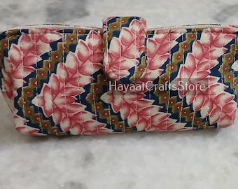 Japanese Cotton Padded Eyeglass Case, Soft Sunglasses Sleeve