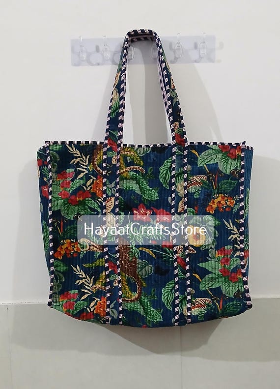 Velvet Tote Bags, Cotton Velvet Market Bag, Jhola Bag, shoping bag, Handmade Cotton Velvet Quilted Tote Bag, Gift for her