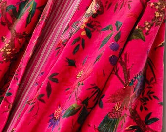 Luxury Velvet House Robe, velvet cotton Kimono Robe, Dressing Gown,wedding robe Bridesmaid winter bathrobe women men gift jackets VIP Look