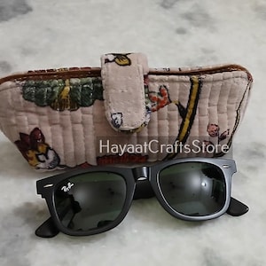 Genuine velvet sunglasses case, minimalist glasses protector, sunglasses pouch, gift for girlfriend, velvet accessories, eyeglass as show