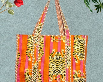 BOLSAS DE ALGODÓN INDIO bolsas de mano bolsa acolchada de algodón