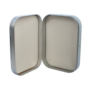Original Richard Wheatley Aluminium 4 3/4&#39;&#39; Fly Fishing Box with Quality Flat Foam in Lid & Base Engraving Option