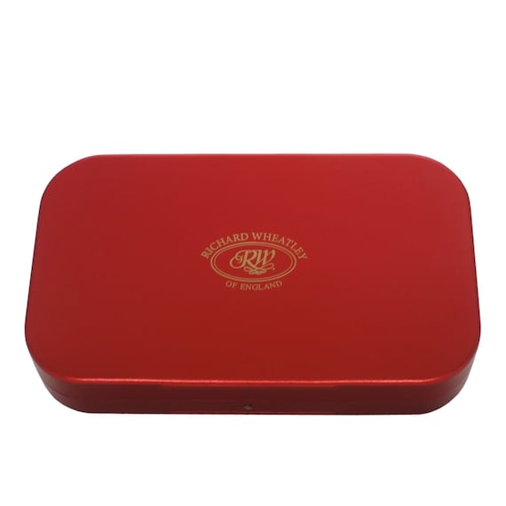 Caja grande de pesca con mosca de metal Allcocks & Co Ltd de