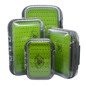Double Sided Fly Fishing Box with Silicone Easy Slit Foams